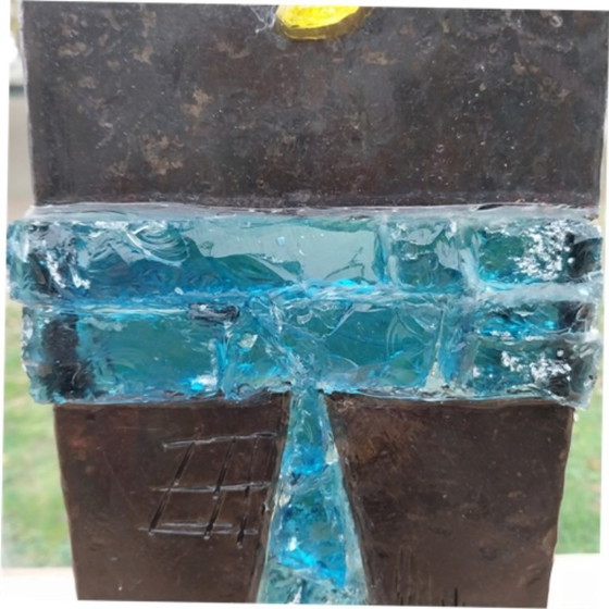 Homage to Melopee – JLB, Beeldhouwkunst, Glass, Iron (photo 4 of 15)