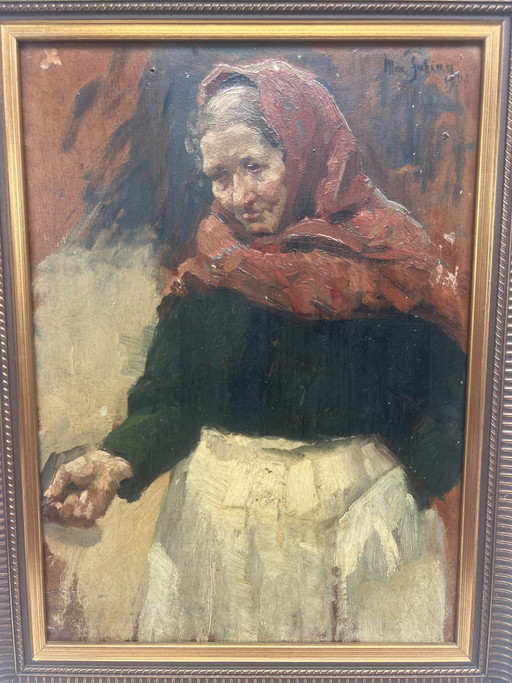 Painting (8): Gypsy Woman - Max Fabian 1904