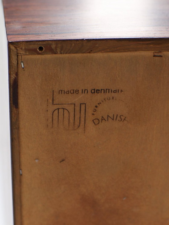 Image 1 of Mueble de TV bajo Hundevad de palisandro danés de los años 60