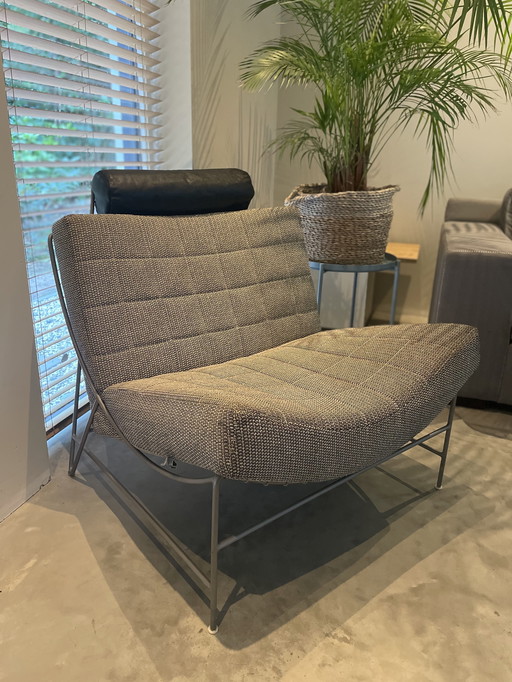 Leolux Volare versione tessuto/pelle