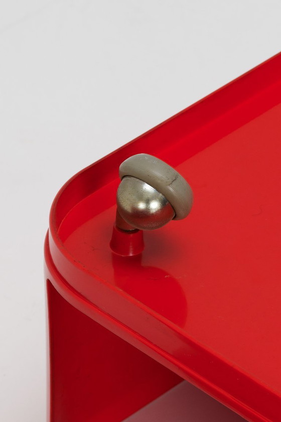 Image 1 of Table à roulettes 'Componibili' - Anna Castelli Ferrieri