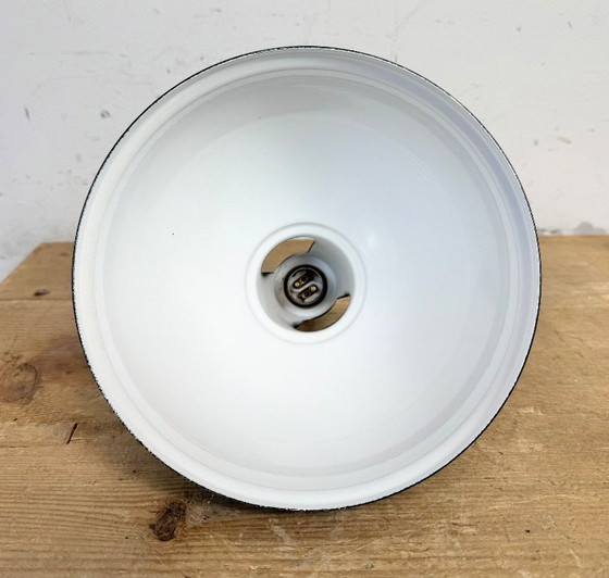 Image 1 of Vintage industriële zwart geverfde hanglamp, jaren 2000