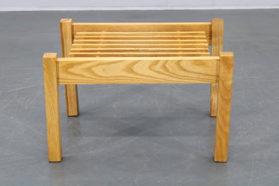 Image 1 of 1960s Wooden Bench for Flower Pot, Czechoslovakia