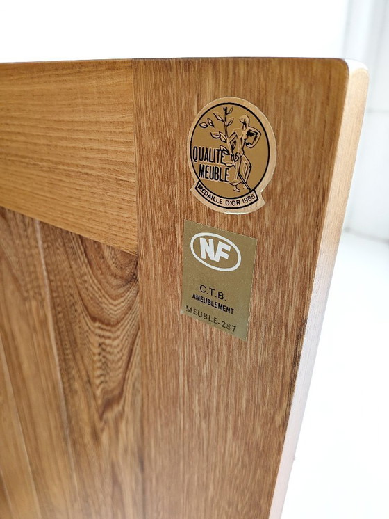 Image 1 of Sideboard aus französischem Ulmenholz, 1980er Jahre