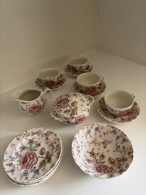 Johnson Brothers Rose Chintz Teeservice