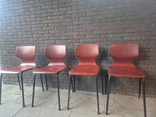 4x Flototto Pagholz