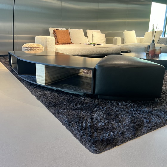 Image 1 of Puf Minotti Daniels y juego de mesa de centro Amber