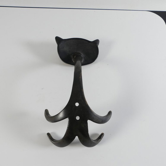 Image 1 of Walter Bosse coat hook OWL - very rare, 1950s