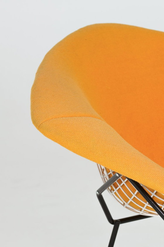 Image 1 of Fauteuil Diamond – Revêtement jaune - Harry Bertoia
