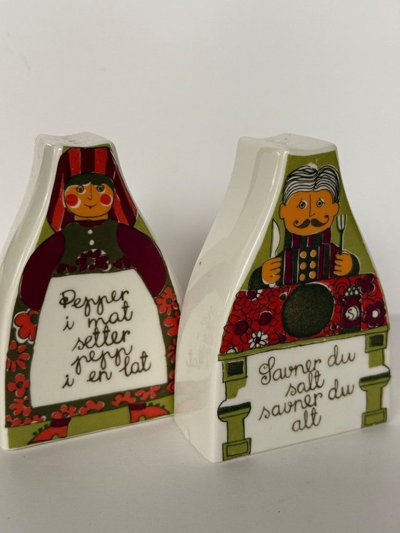 Image 1 of Folklore Noorwegen keukenset van 6