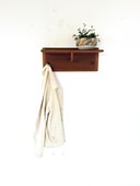 Vintage Wall coat rack, Vildbjerg Møbelfabrik '60
