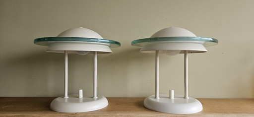 Set of Herda Ceiling Lamps Space Age