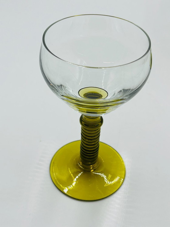 Lot de 5 Verres à Vin Roemer Verts – Verres et carafes, Glass (photo 7 of 12)