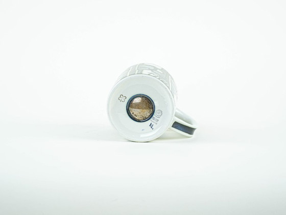 Image 1 of Tazza in ceramica, design danese, 1975, designer: Bodil Buch, produttore: Royal Copenhagen