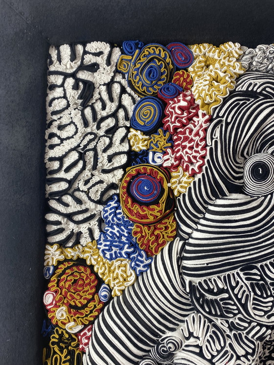 Image 1 of Table Sculpture Art Textiles Ref Melody