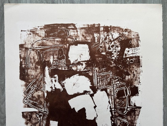 Image 1 of Zeefdruk Wim Motz