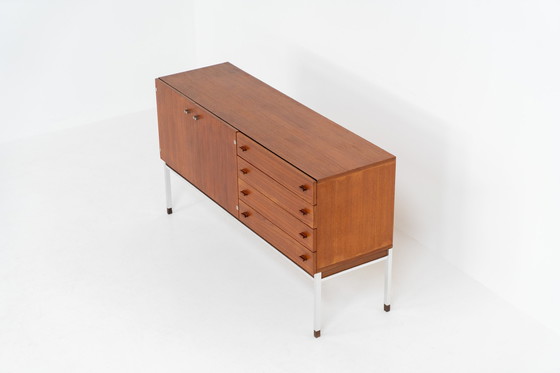 Image 1 of Modernist Sideboard in Teak (Belgium, 1950s)
