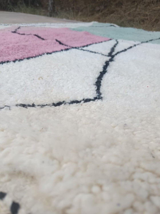 Image 1 of Tapis marocain traditionnel en laine 200cmx150cm