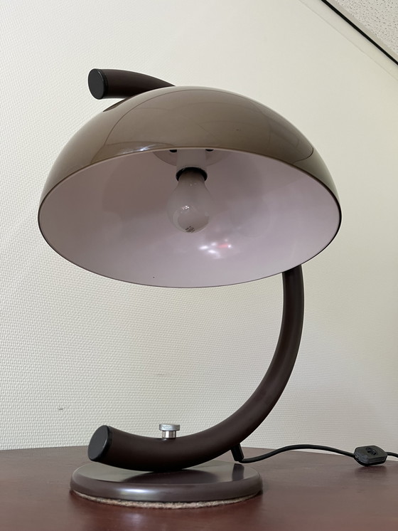 Image 1 of Vintage Mushroom Table Lamp From Dijkstra