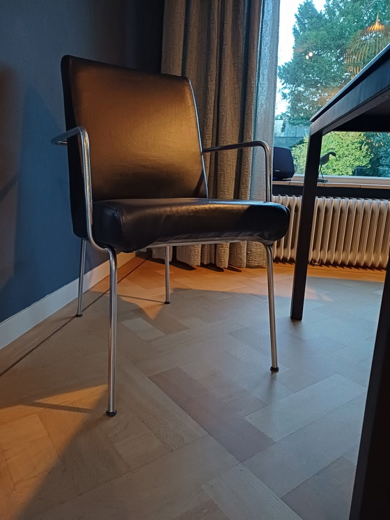 Image 1 of 6X Harvink Design Eetkamerstoelen