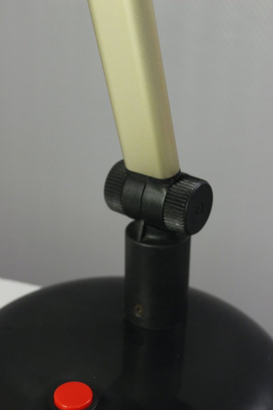 Image 1 of Fulvio BATTAGLIA & Mazda - Gelede lamp "Bur'o", postmodern design, jaren 80