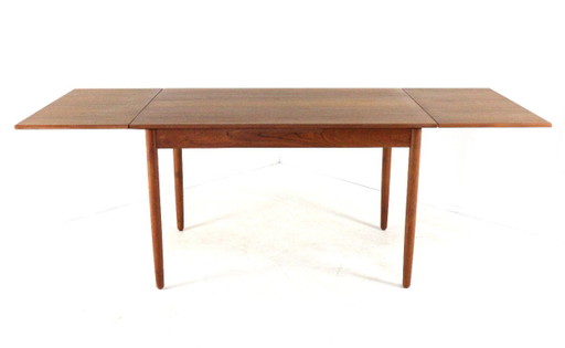 Rechteckiger, ausziehbarer dänischer Esstisch 'Vejen', Vintage-Restaurierung – eettafels, Wood (photo 2 of 15)