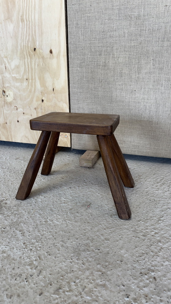 Image 1 of Tabouret de lait vintage funky