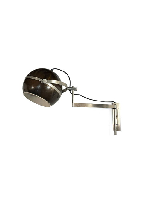 Wandlamp met oogbal uit het ruimtetijdperk 1960S van Dijkstra