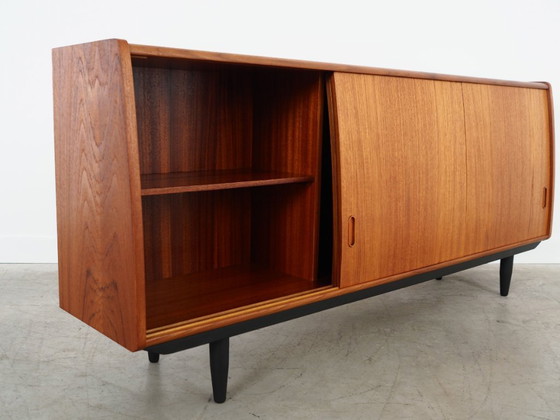 Image 1 of Credenza in teak, design danese, anni '70, manifattura: PMJ Viby J