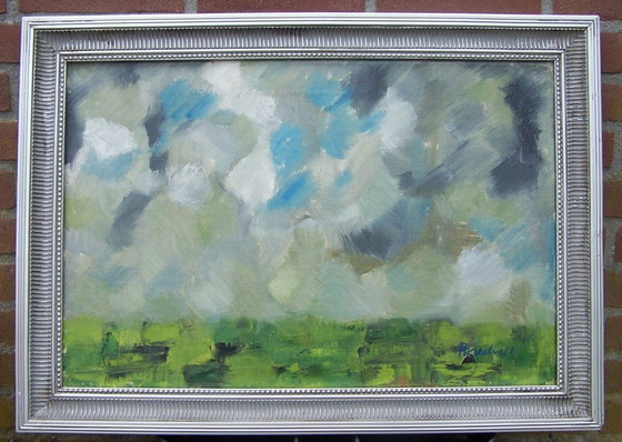 Image 1 of Paisaje abstracto de Dolf Breetvelt (1892-1975)