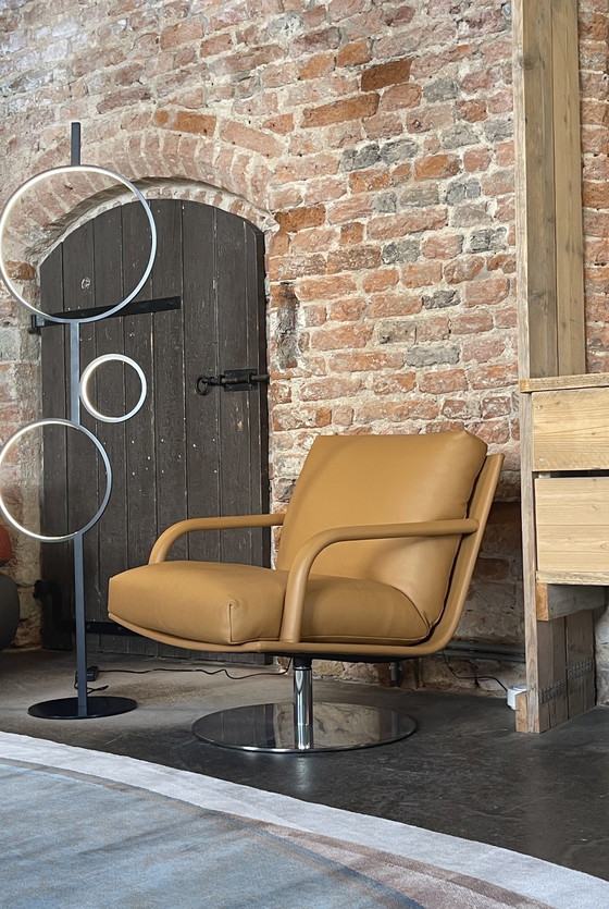 Image 1 of Leolux Kudo sedia girevole Ceras Brandy