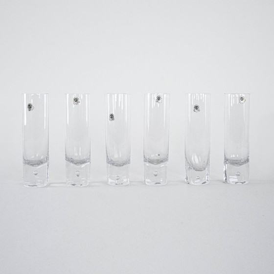 Image 1 of Set kristallen glazen, Italiaans design, jaren 70, vervaardigd door RCR Cristalleria Italiana