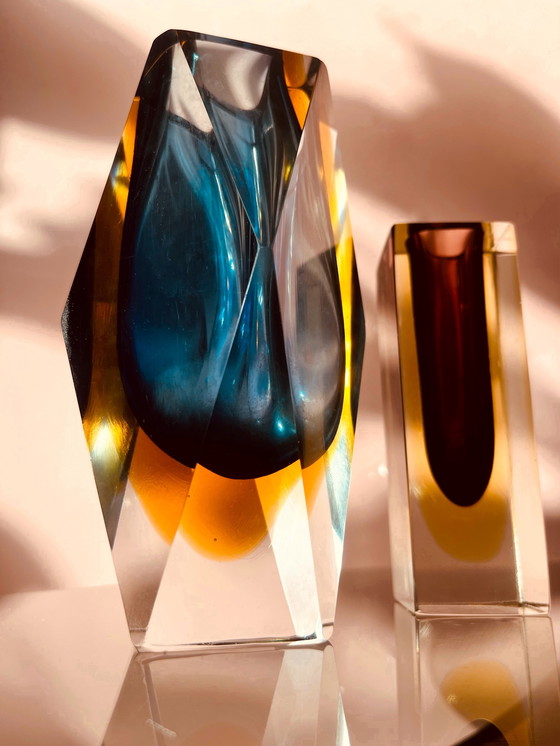 Image 1 of Flavio Poli Murano Mandruzatto “50/“60 vases