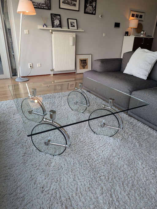 🏷️ SALE – Fontana Arte „Tour Quadrato“ Couchtisch – Gae Aulenti (1980)
