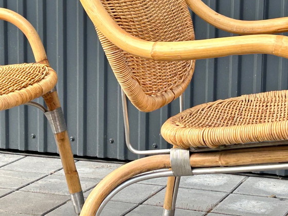 Eén (van 6) Näton Stoelen ontworpen door Mats Theselius voor Ikea PS in 1999 – Fauteuils, Iron, Aluminium (photo 8 of 18)