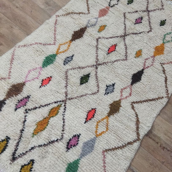 Image 1 of Traditional Berber Rug – Traditional Berber Carpet | Moroccan Wool Rug 243 × 143 cm