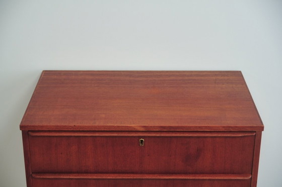 Cassettiera danese vintage in teak – Cassettiere, Wood (photo 6 of 6)