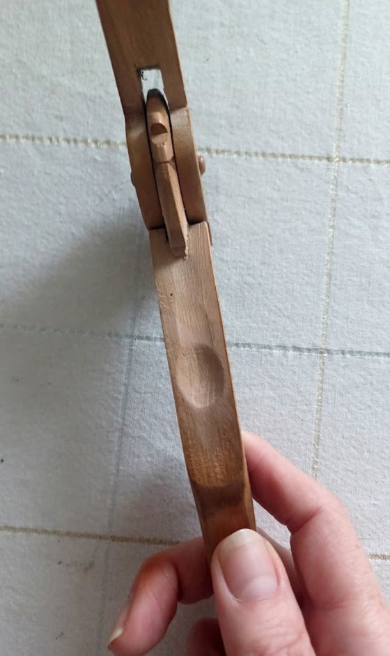 Vintage Scandinavische Handgesneden Houten Notenkraker. '50-'60 – Keukenaccessoires, Wood (photo 6 of 7)