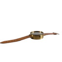 Horloge murale PEWETA des années 1970 sous forme de montre-bracelet XXL