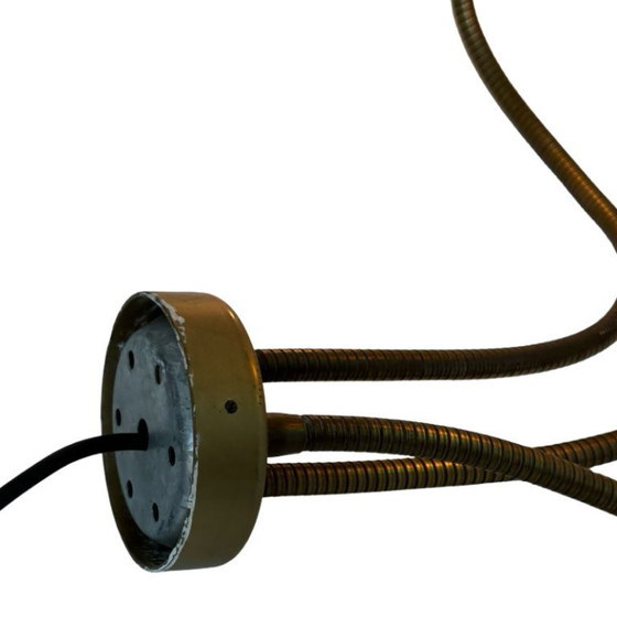 Image 1 of Rob Nollet - Deja Vu Nijmegen - Wandlamp - Goosneck (Triple) - Glazen kappen, Nederlands ontwerp