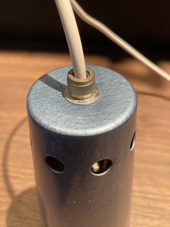 Image 1 of 3x vintage hanglampjes (jaren 60) in 3 kleuren