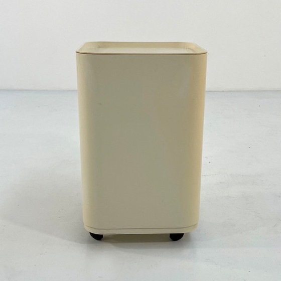 Image 1 of White Laundry Bin by Anna Castelli for Kartell, 1970s