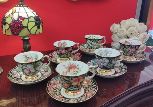 Royal Albert England tea set Provincial Flowers series 