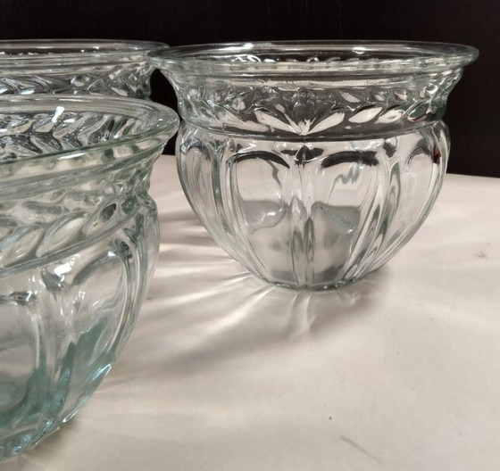 Image 1 of Set di tre ciotole in cristallo vintage. Stile: Noritake Crystal Germania