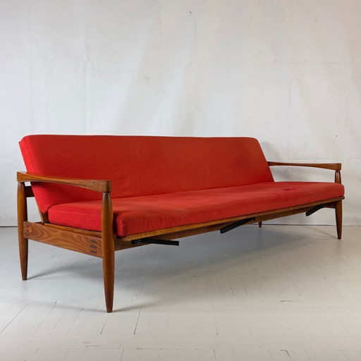 Miroslav Navratil Extendable Sofa Bed, 1960s, Czechoslovakia