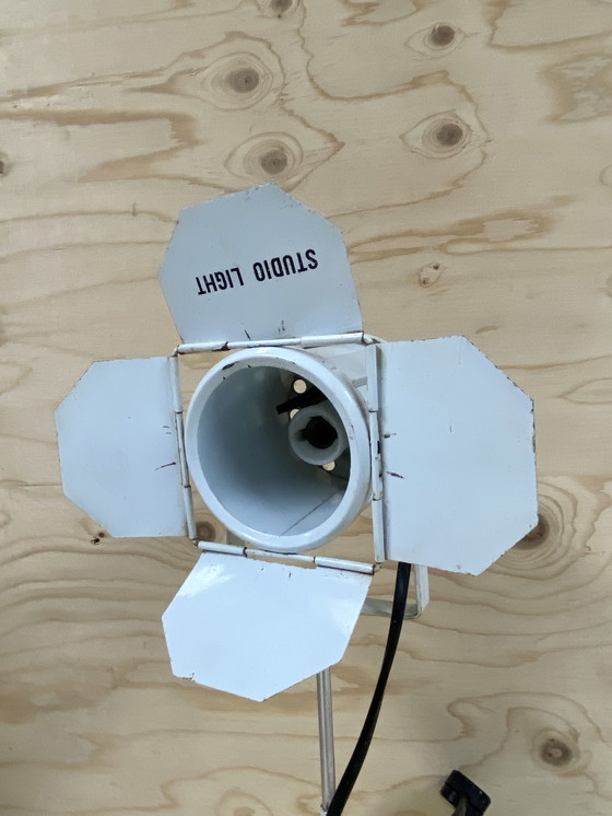 Image 1 of Vintage Film Projector Table Lamp, 1970