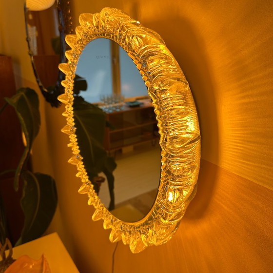 Image 1 of Specchio retroilluminato in vetro di RZB - 1970