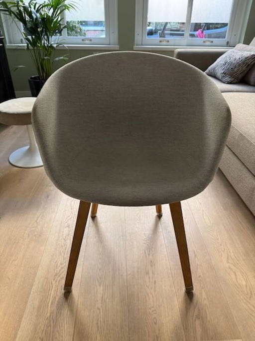 6 Hay About A Chair AAC23 chairs - Hallingdal 65 - soaped oak
