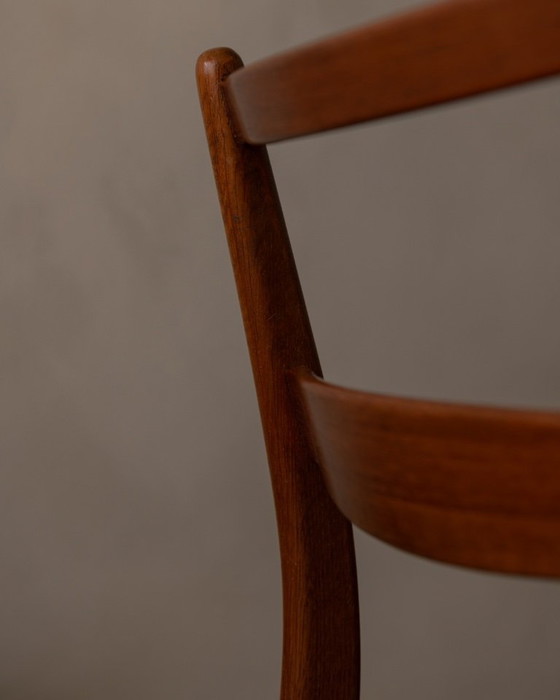 Image 1 of Set of 4 Yngve Ekström ‘Minett’ teak dining chairs for Troeds, Sweden, 1960s