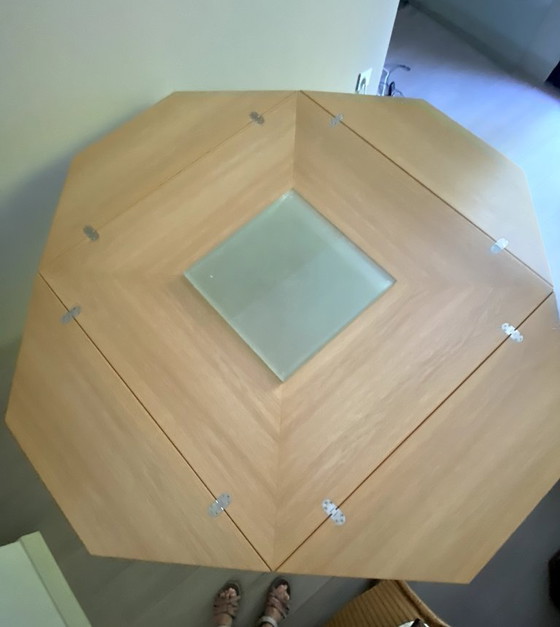 Image 1 of Table (circular side) Design Bob Van den Berghe 1976